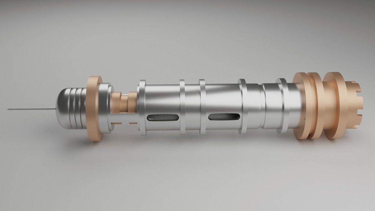 Dune Hunter Seeker syringe for 3D printing 3D print model_2