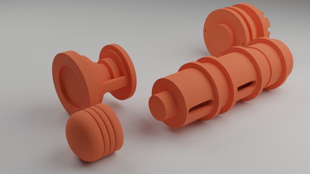 Dune Hunter Seeker syringe for 3D printing 3D print model_4