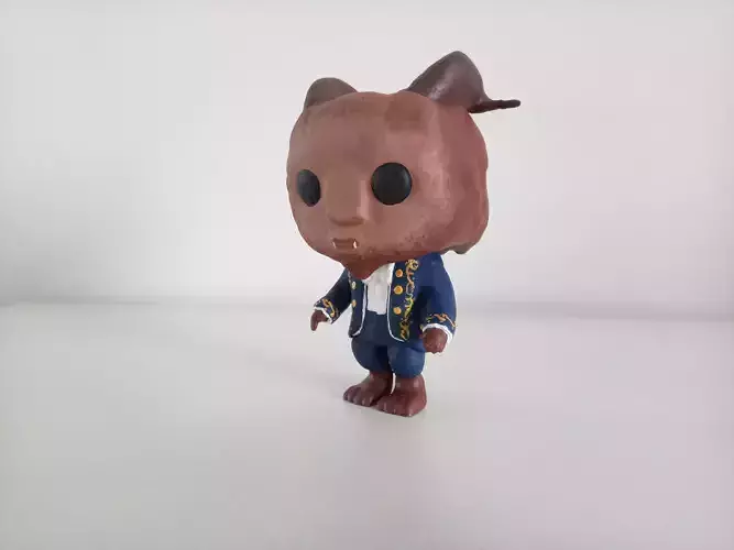Funko Pop Beast Beauty and the Beast 3D print model
