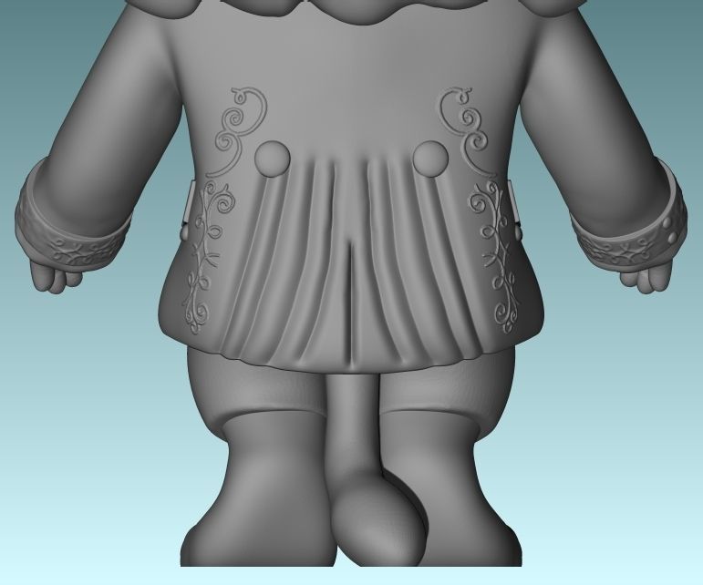 Funko Pop Beast Beauty and the Beast 3D print model_4