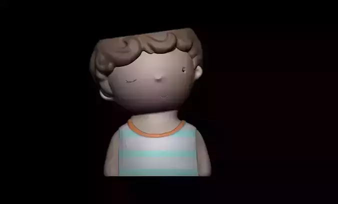 PACK 1 CUTE GIRLS AND BOYS PLANTERS