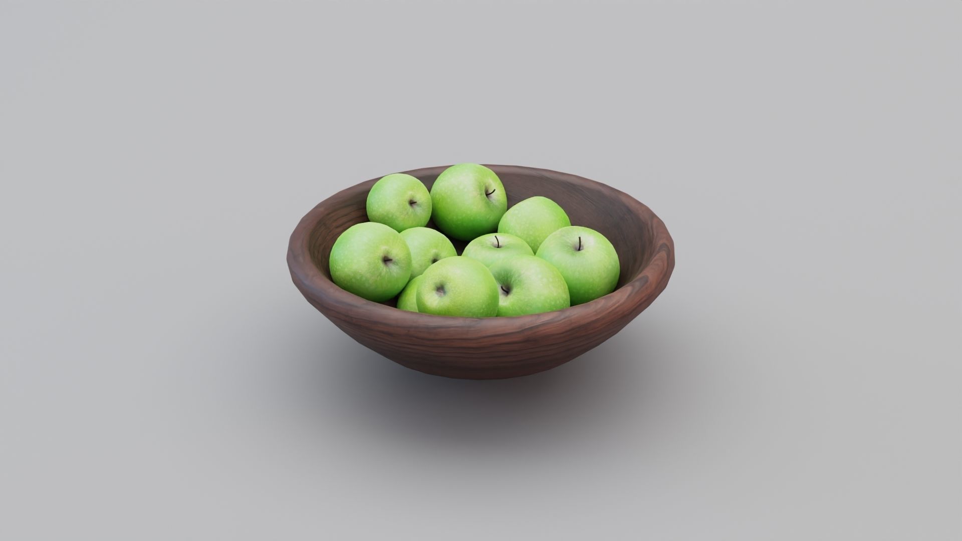 Apples Bowl 3D model 3D model_5