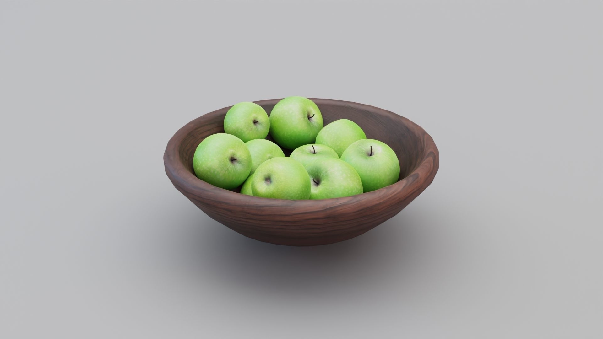 Apples Bowl 3D model 3D model_9