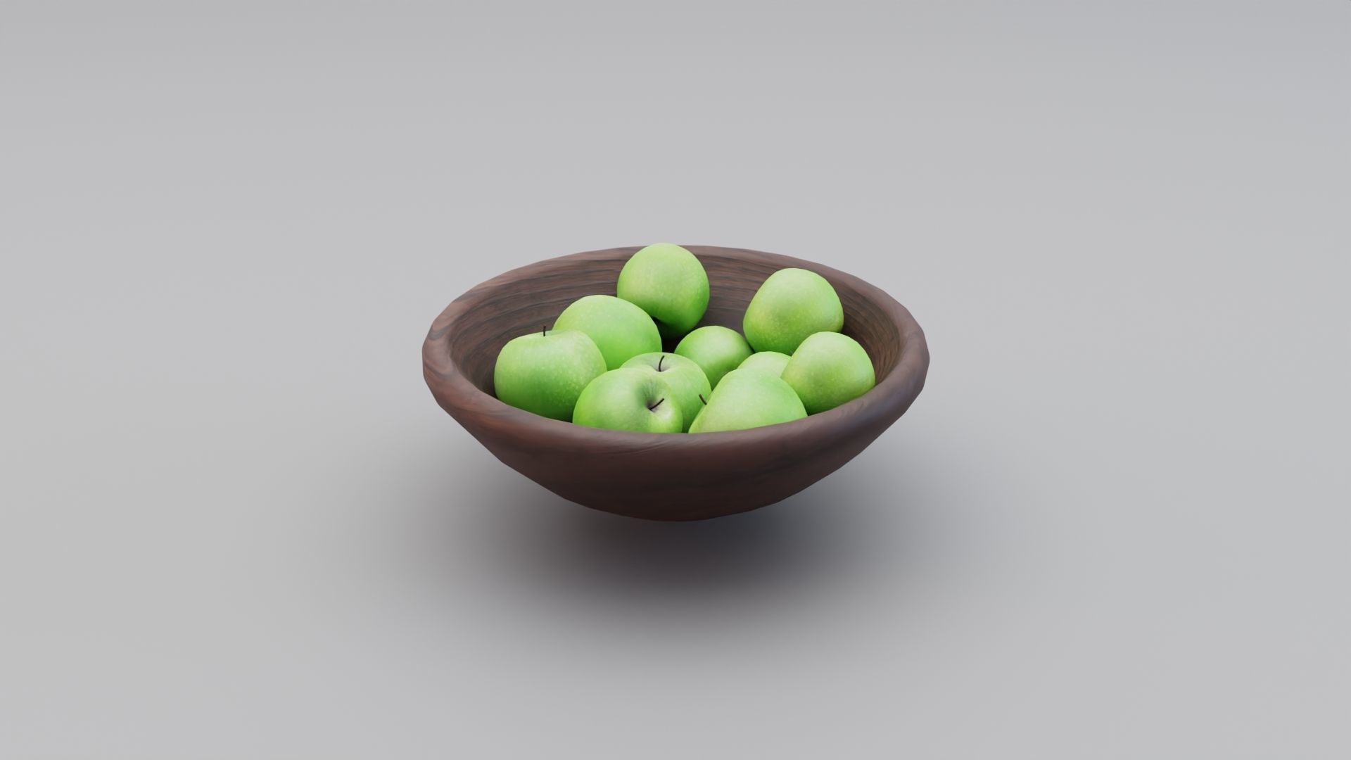 Apples Bowl 3D model 3D model_10
