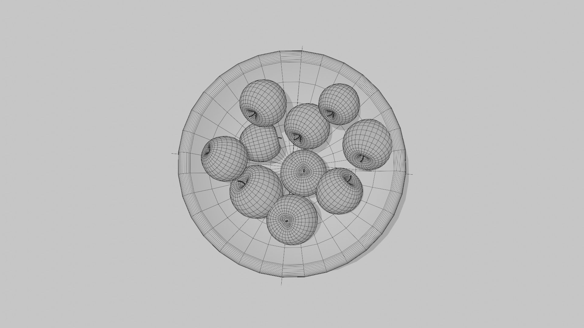 Apples Bowl 3D model 3D model_14