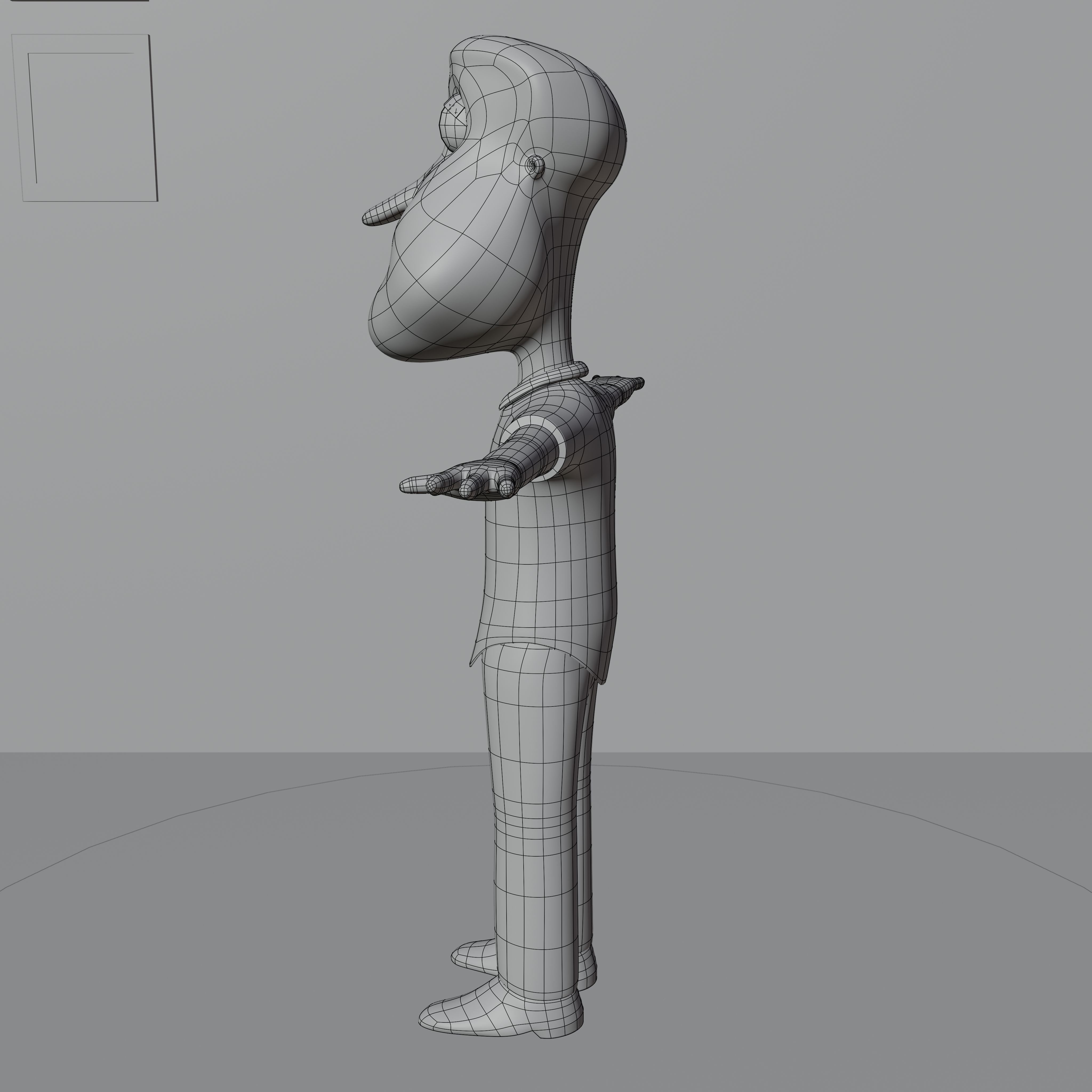Glenn Quagmire From Family Guy - Rigged Low-poly 3D model_20