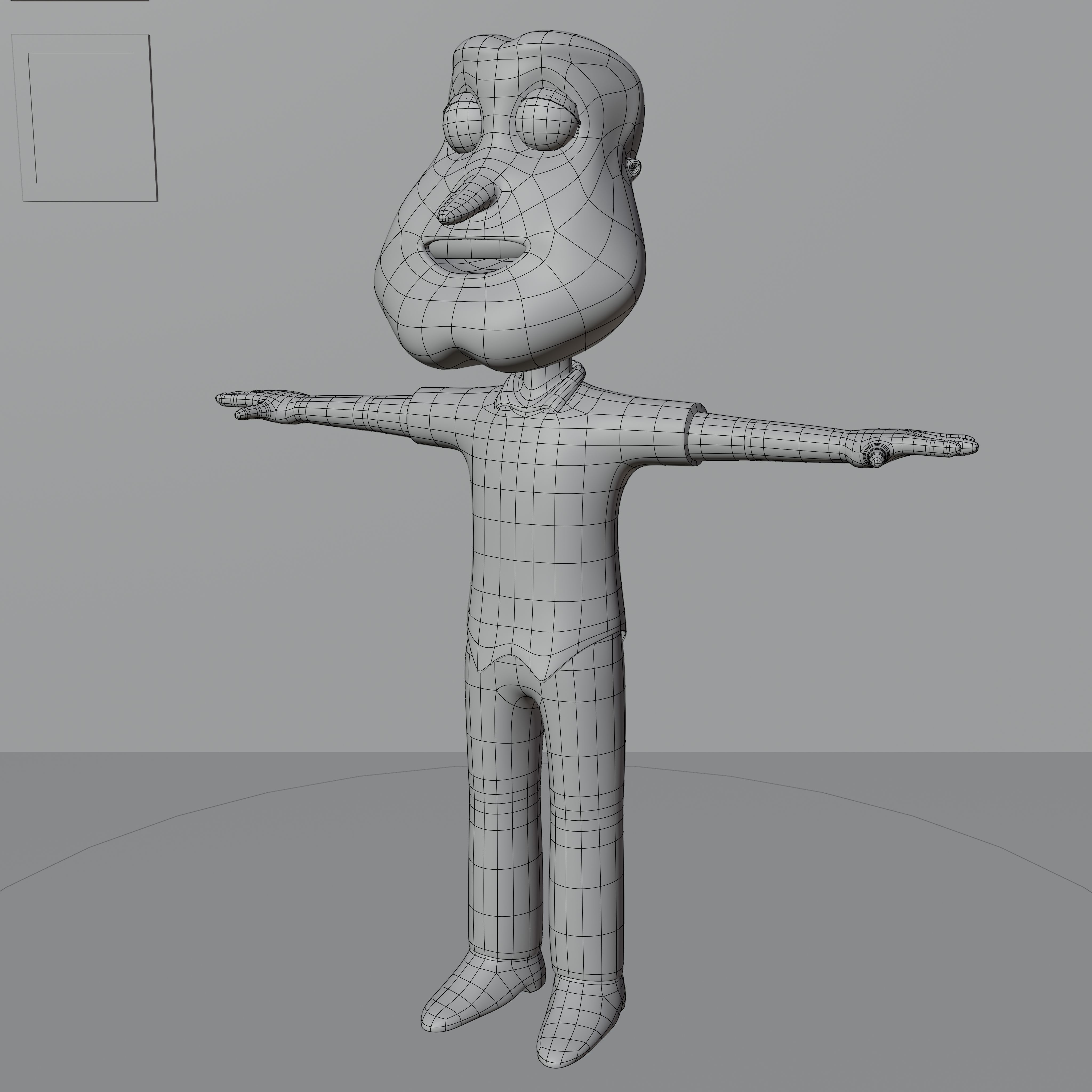 Glenn Quagmire From Family Guy - Rigged Low-poly 3D model_16