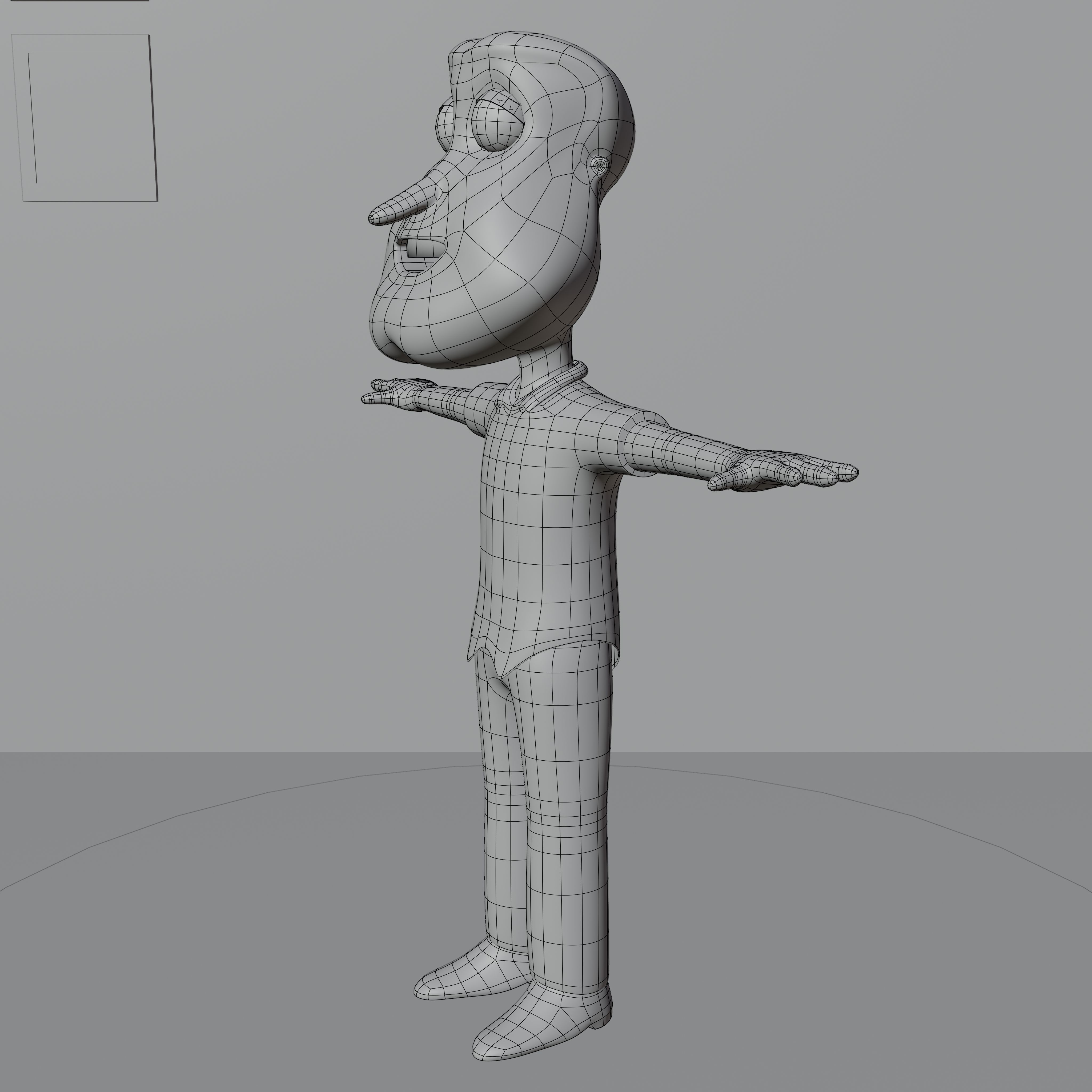 Glenn Quagmire From Family Guy - Rigged Low-poly 3D model_18