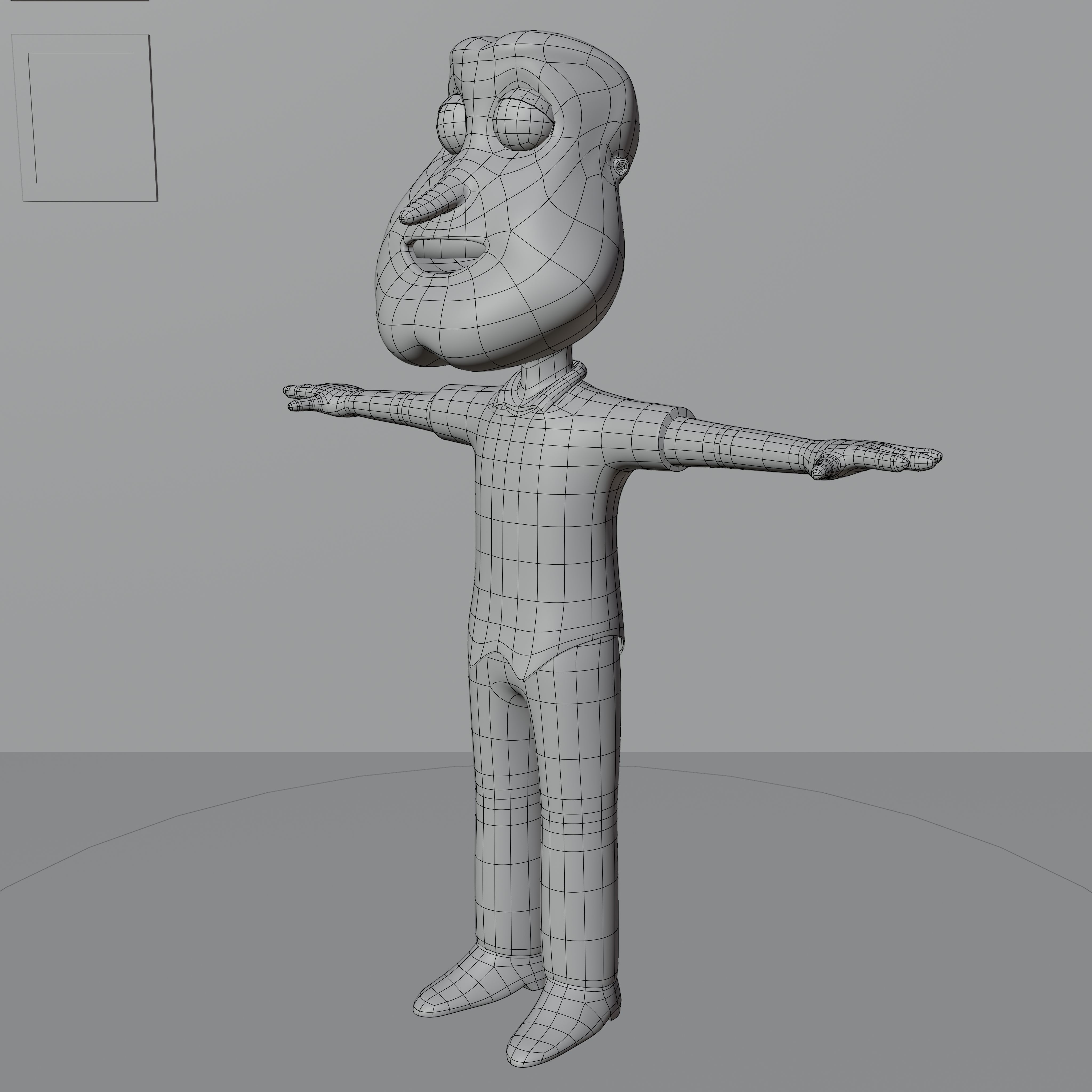 Glenn Quagmire From Family Guy - Rigged Low-poly 3D model_17