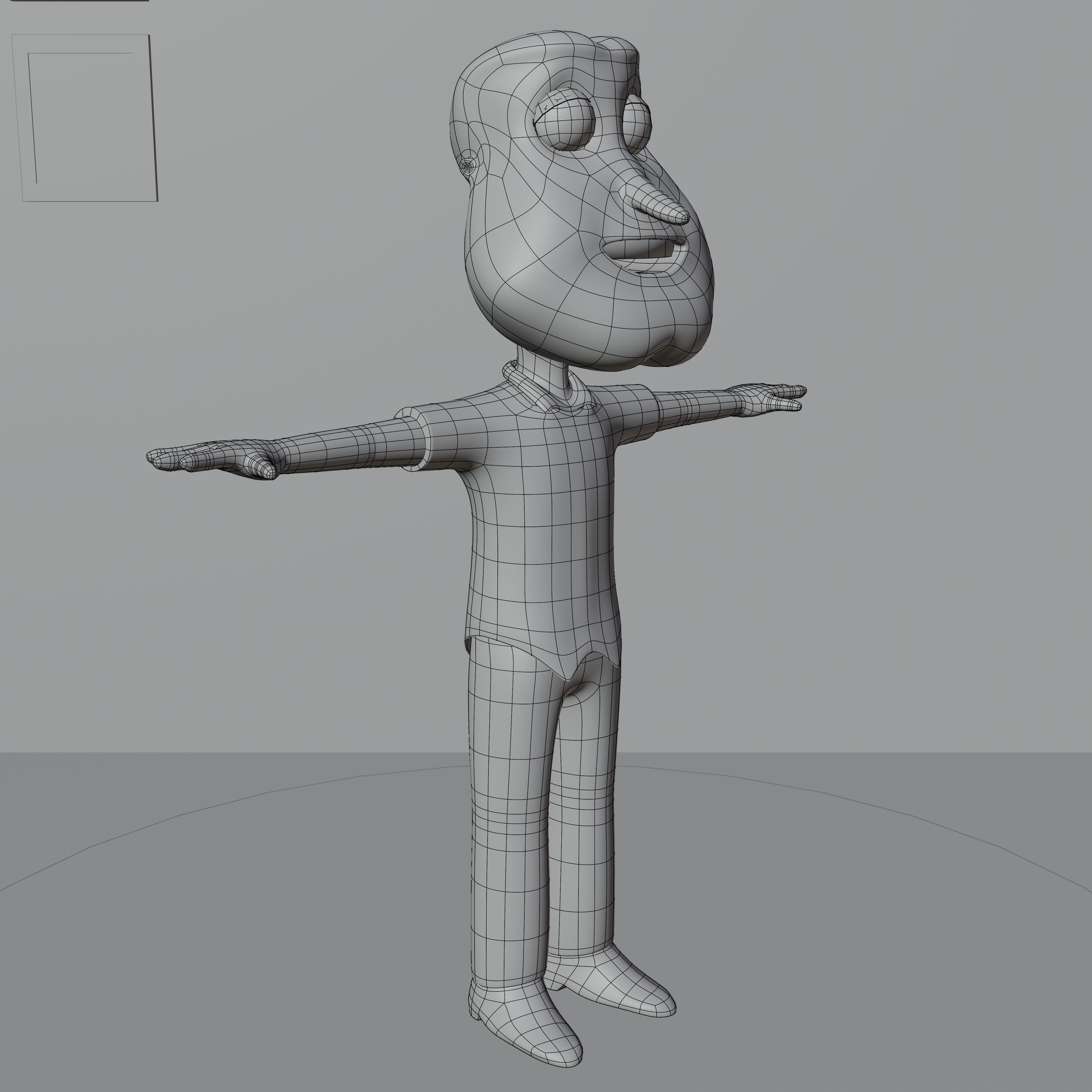 Glenn Quagmire From Family Guy - Rigged Low-poly 3D model_30