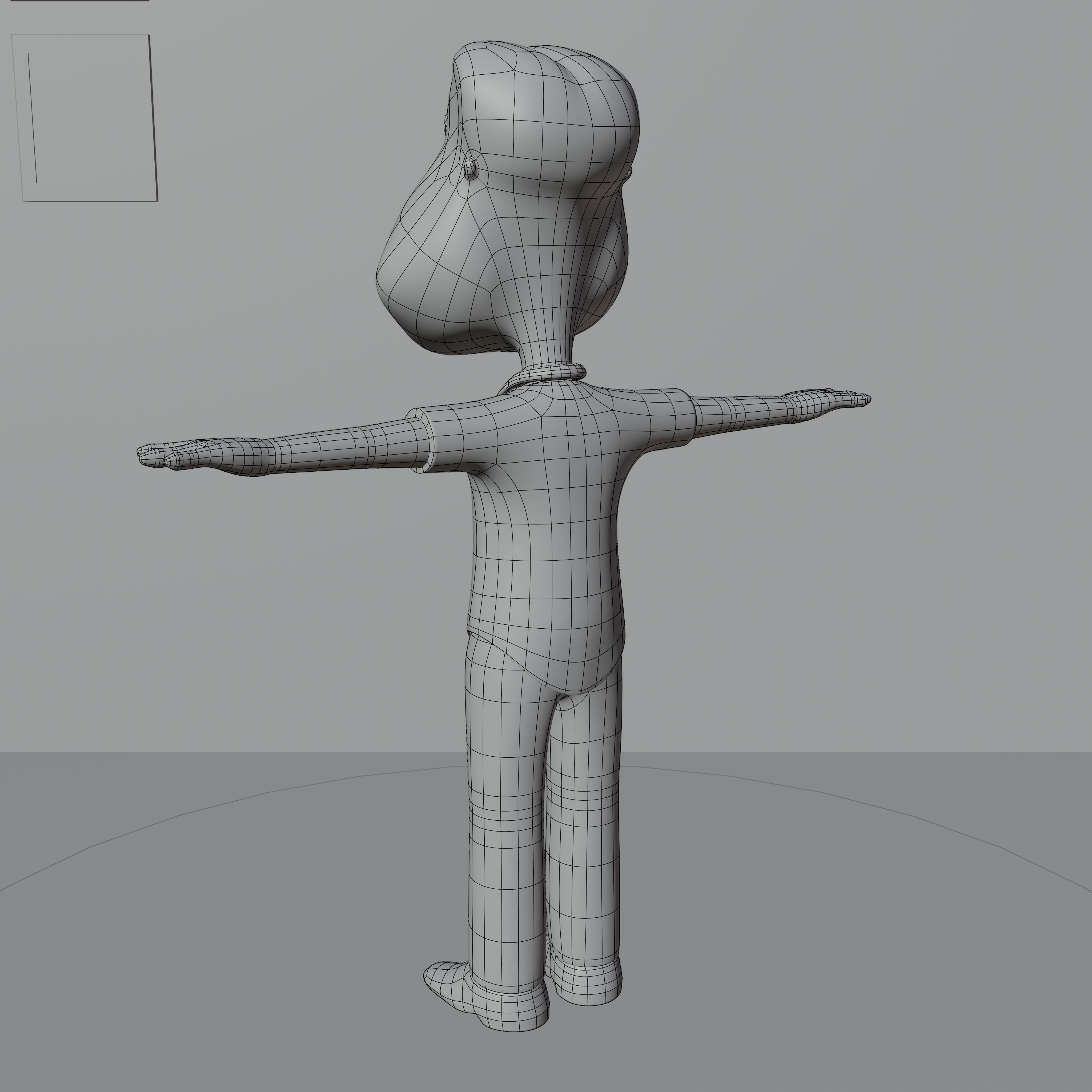 Glenn Quagmire From Family Guy - Rigged Low-poly 3D model_22