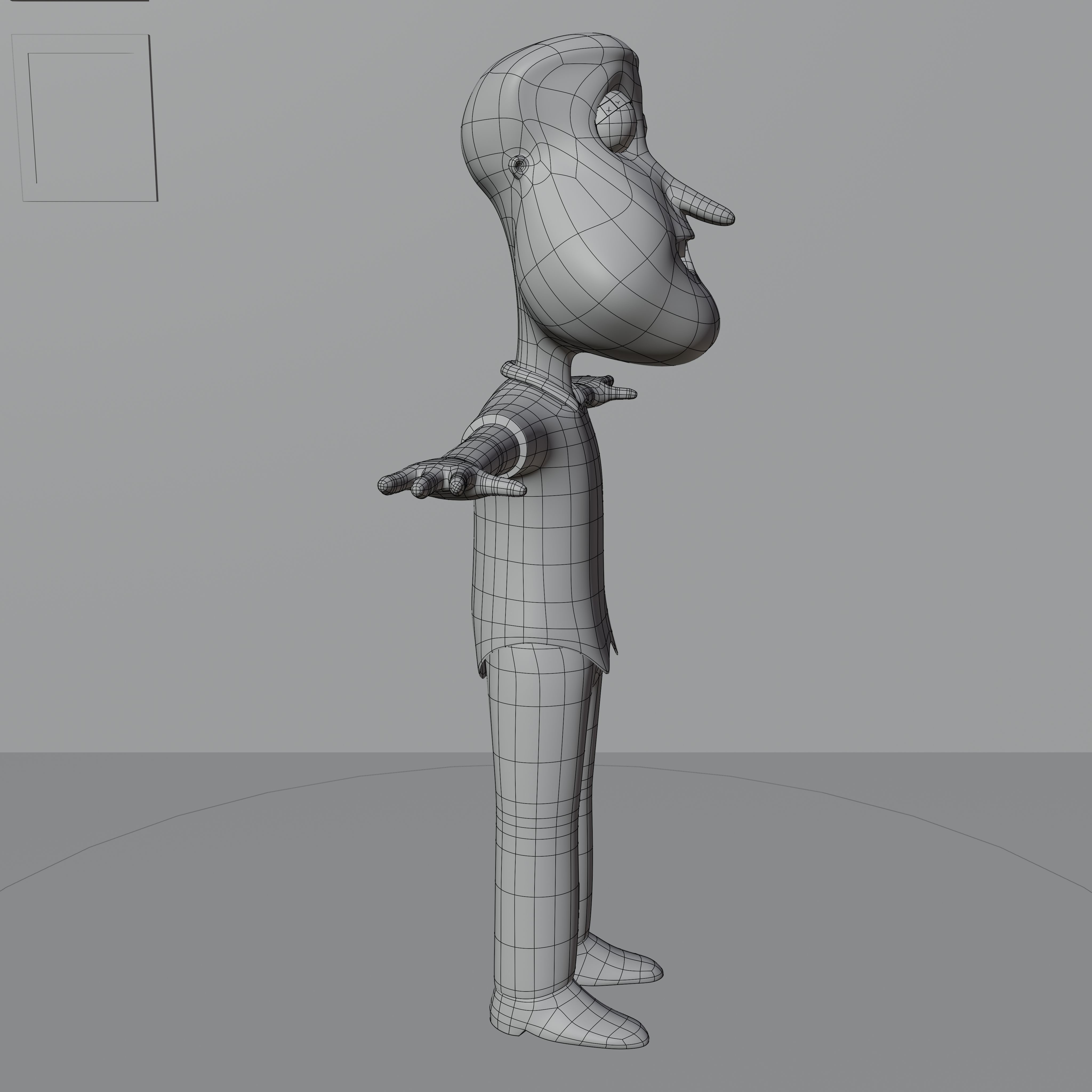 Glenn Quagmire From Family Guy - Rigged Low-poly 3D model_28