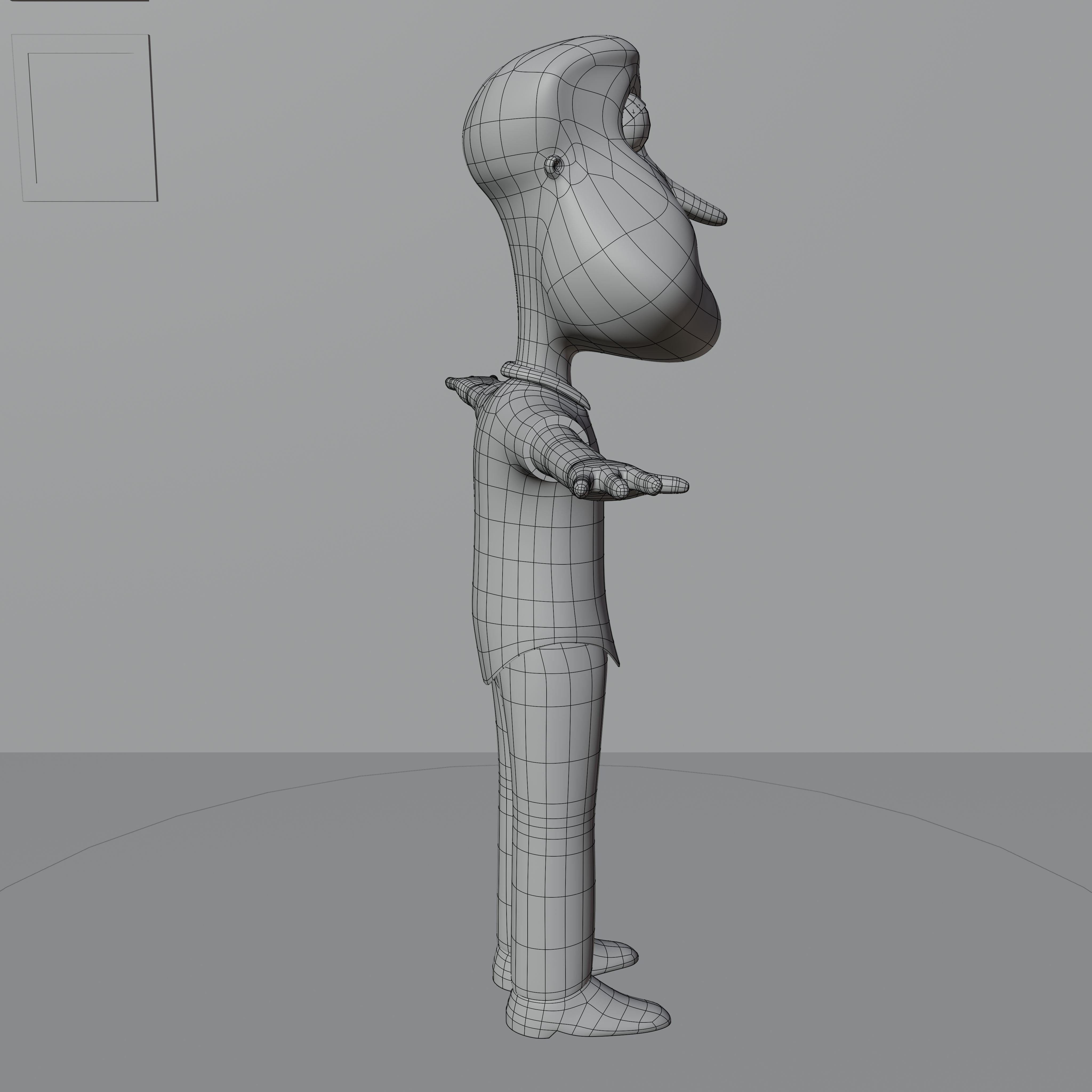 Glenn Quagmire From Family Guy - Rigged Low-poly 3D model_27