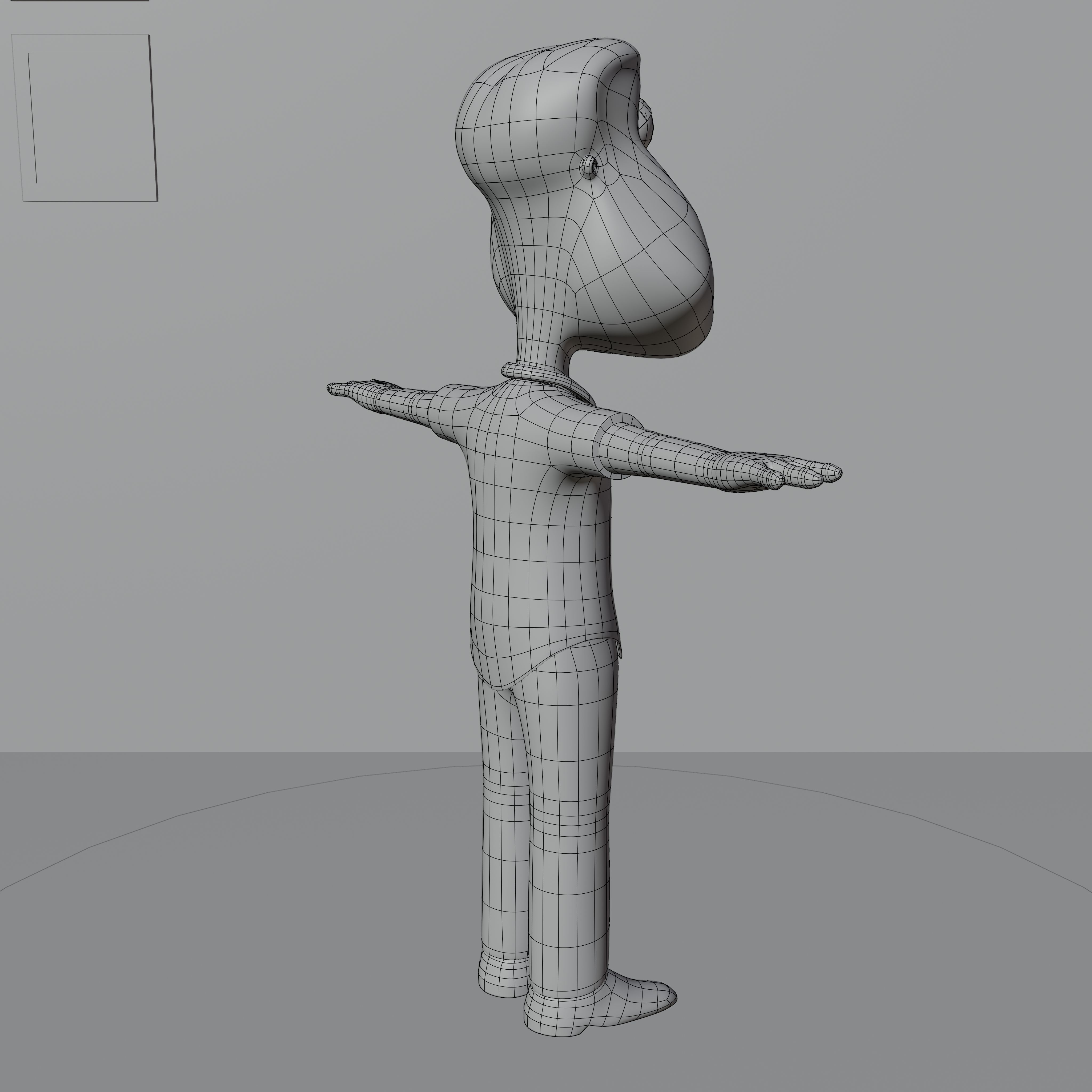 Glenn Quagmire From Family Guy - Rigged Low-poly 3D model_26