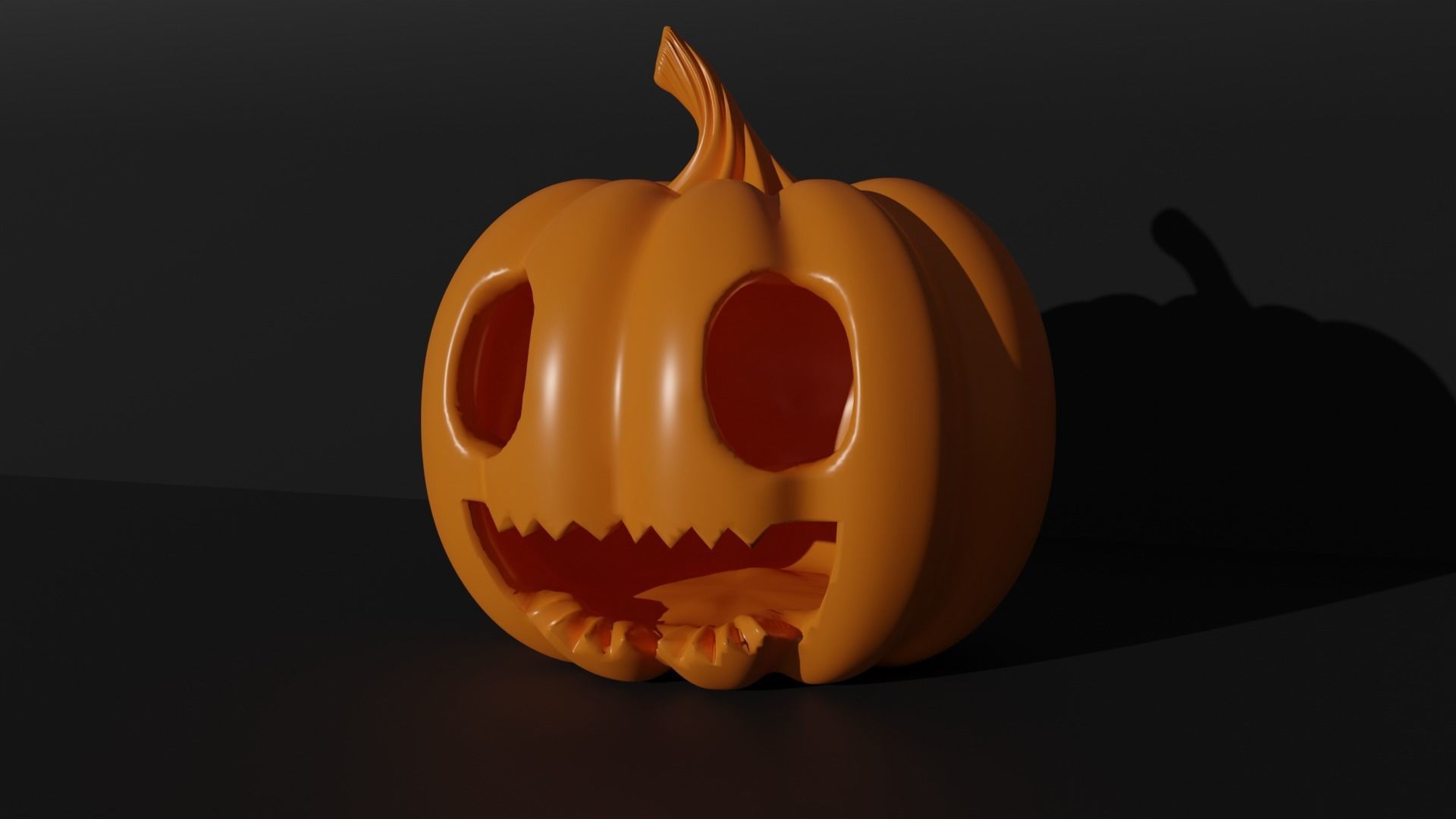 Halloween Pumpkin 3D print model_7