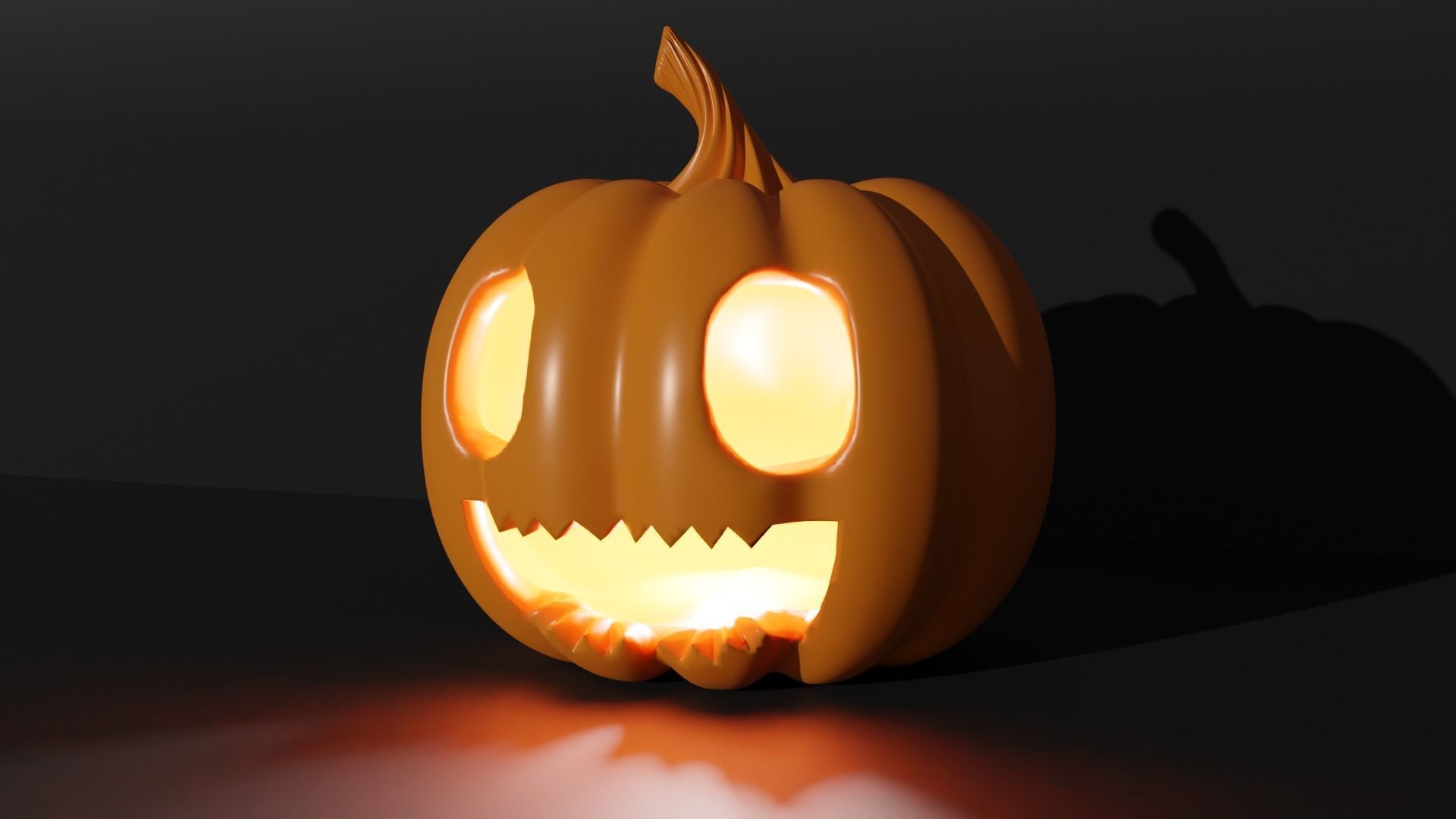 Halloween Pumpkin 3D print model_5