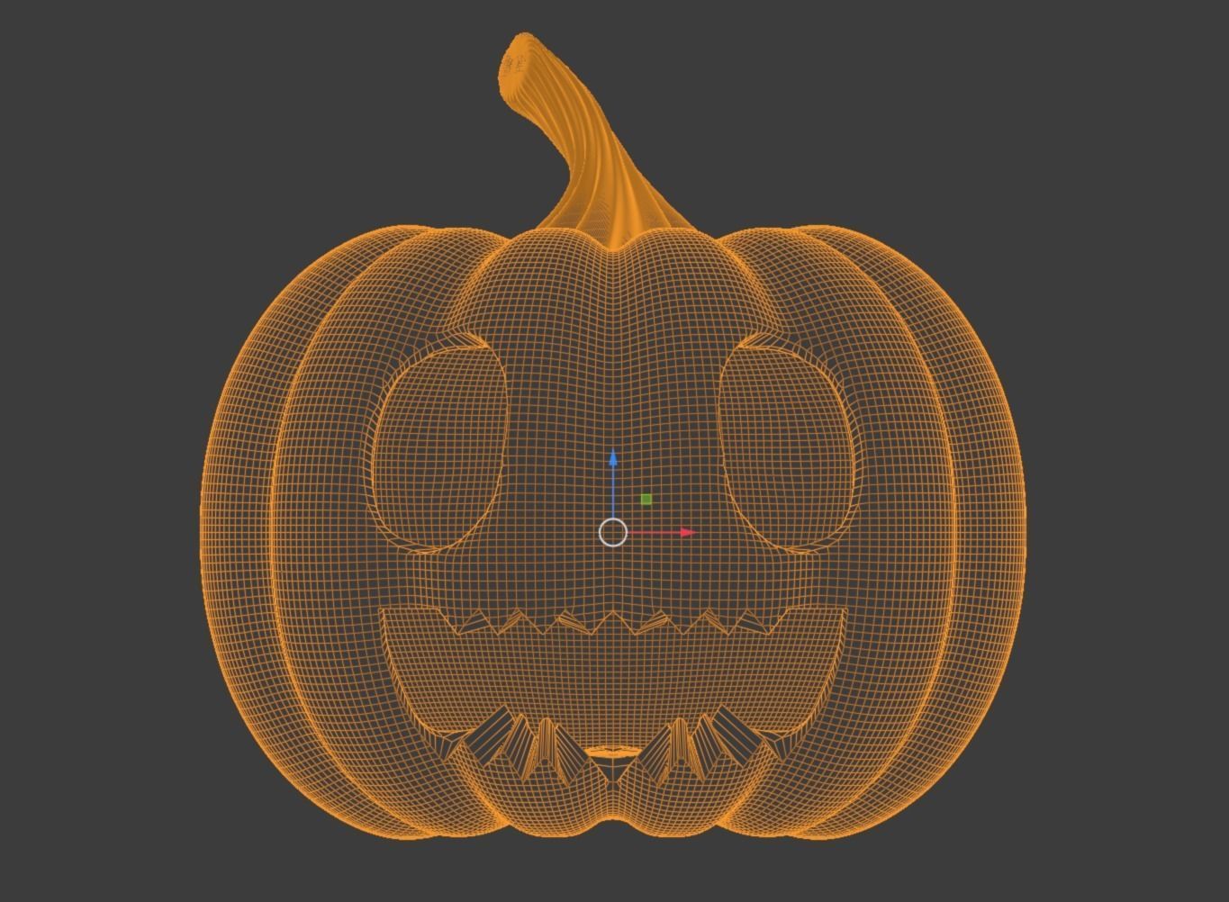 Halloween Pumpkin 3D print model_8