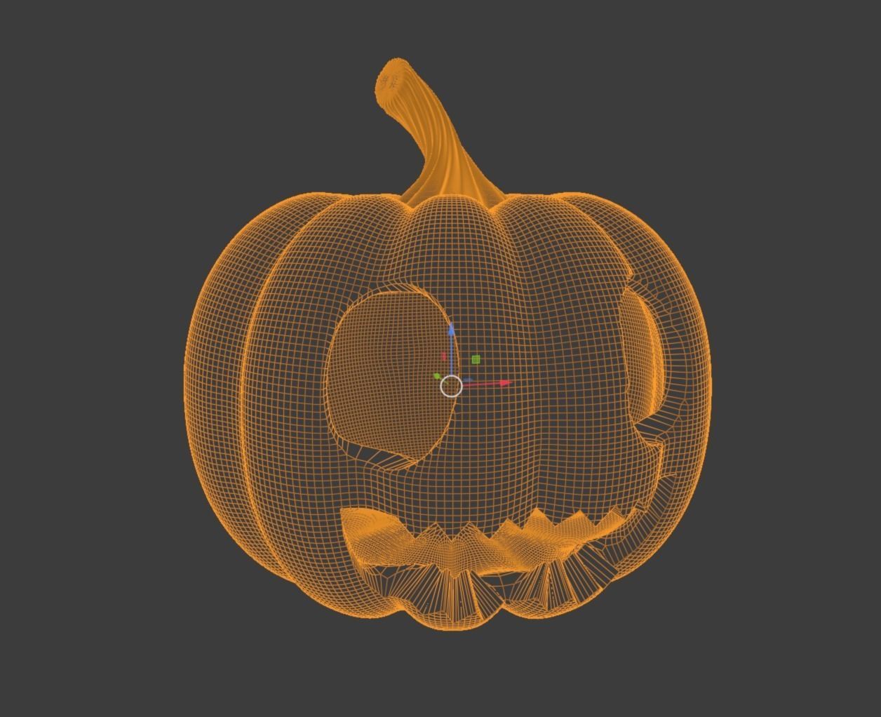 Halloween Pumpkin 3D print model_11