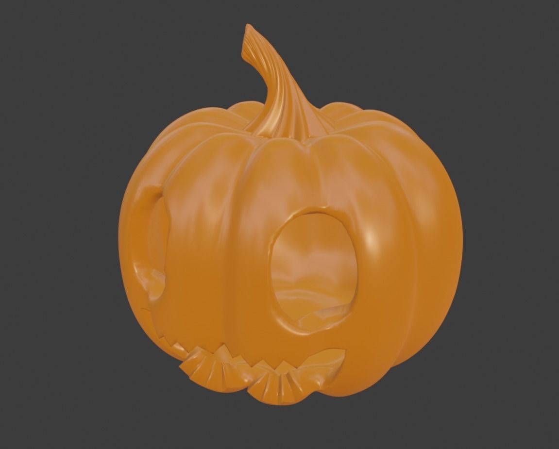 Halloween Pumpkin 3D print model_6