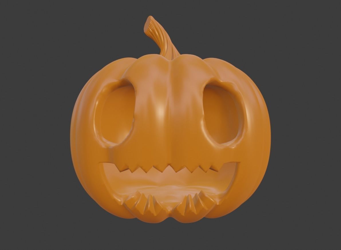 Halloween Pumpkin 3D print model_4