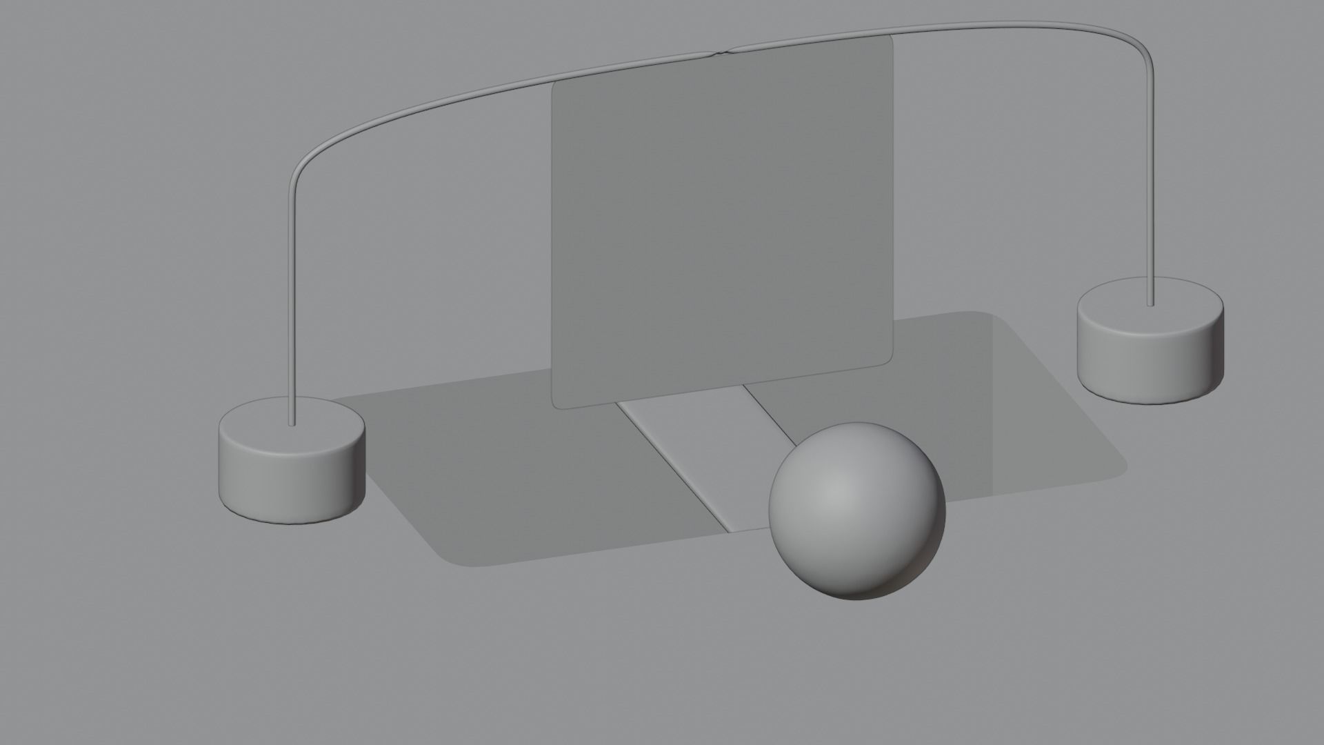 Abstract composition with animation 3D model_2