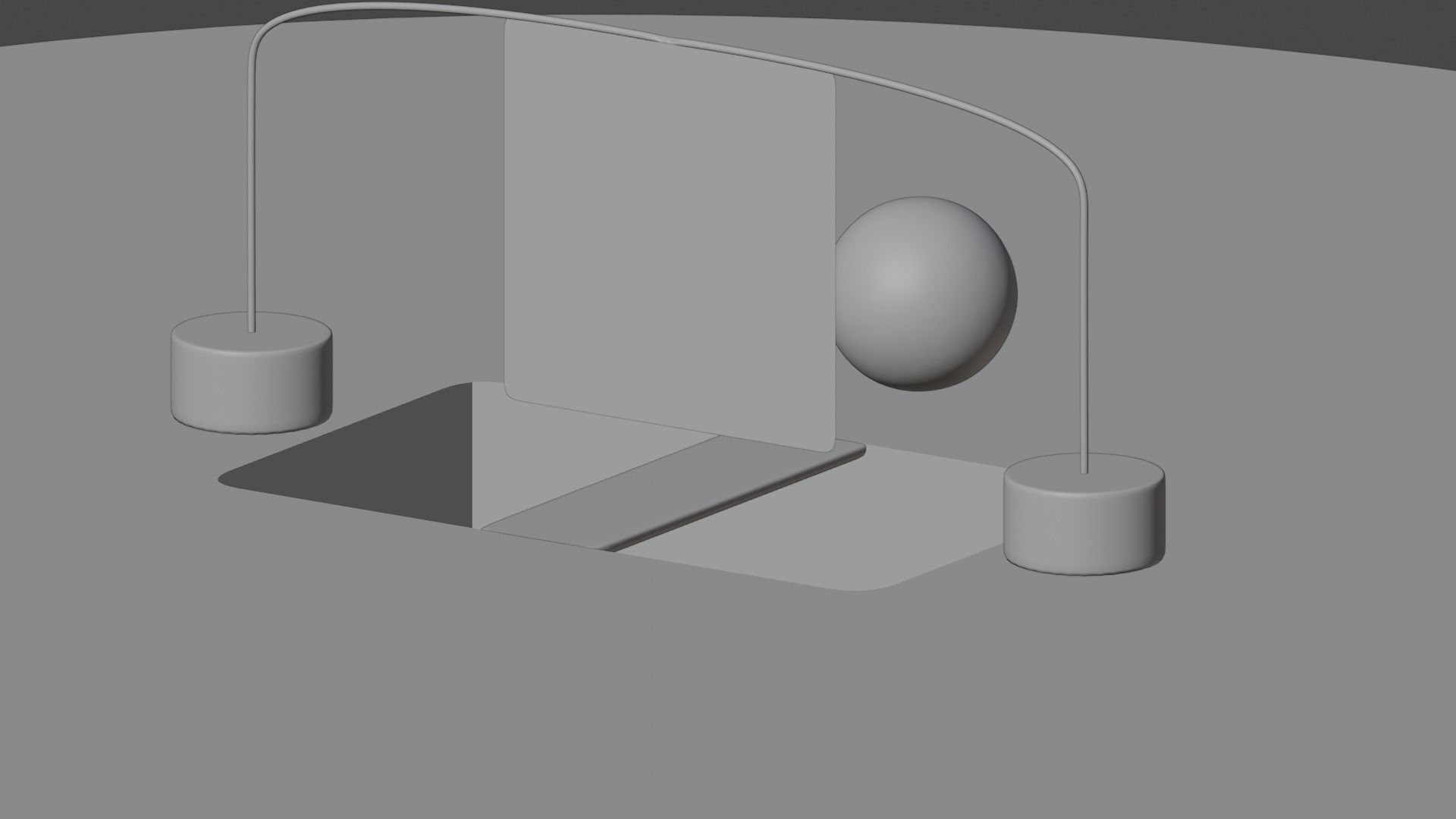 Abstract composition with animation 3D model_4