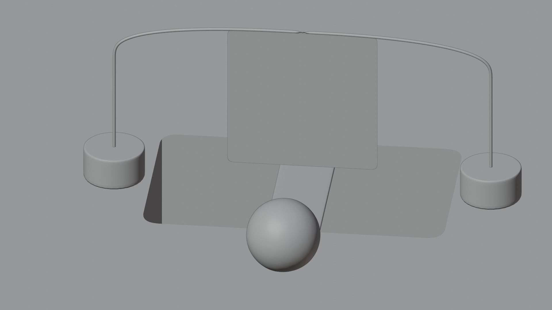 Abstract composition with animation 3D model_1