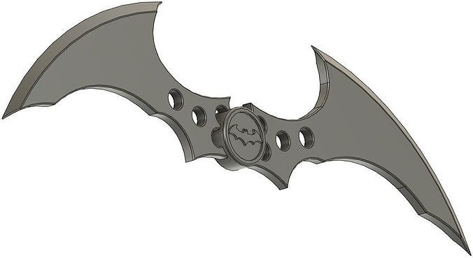 Batarang stl 3D print model