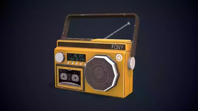 Radio - 3D Prop