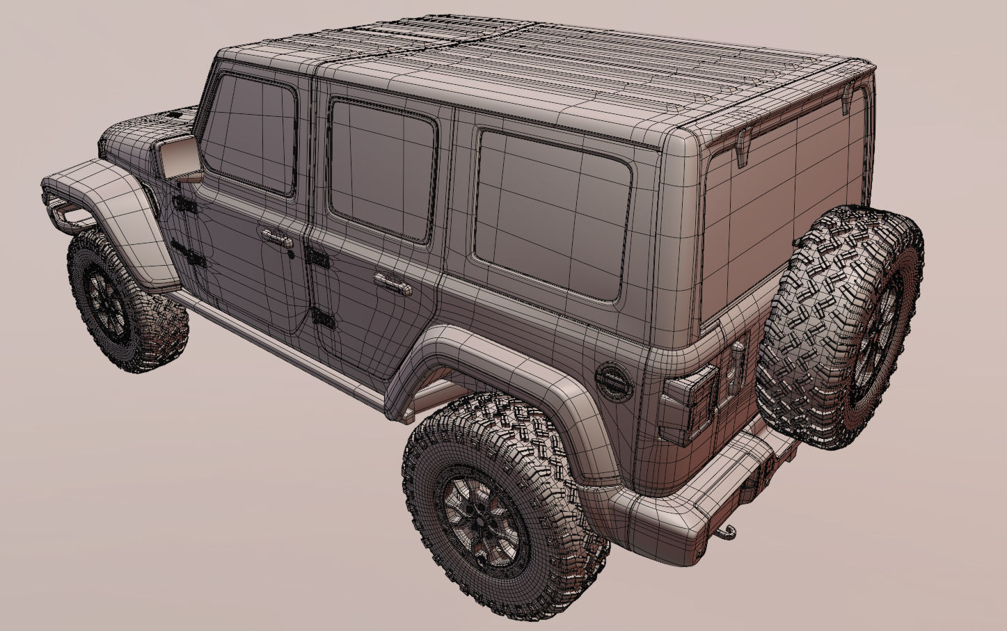 Jeep Wrangler Rubicon 392 2021 3D model_10