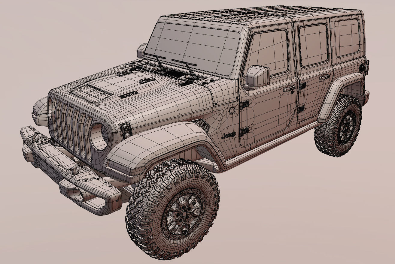 Jeep Wrangler Rubicon 392 2021 3D model_9