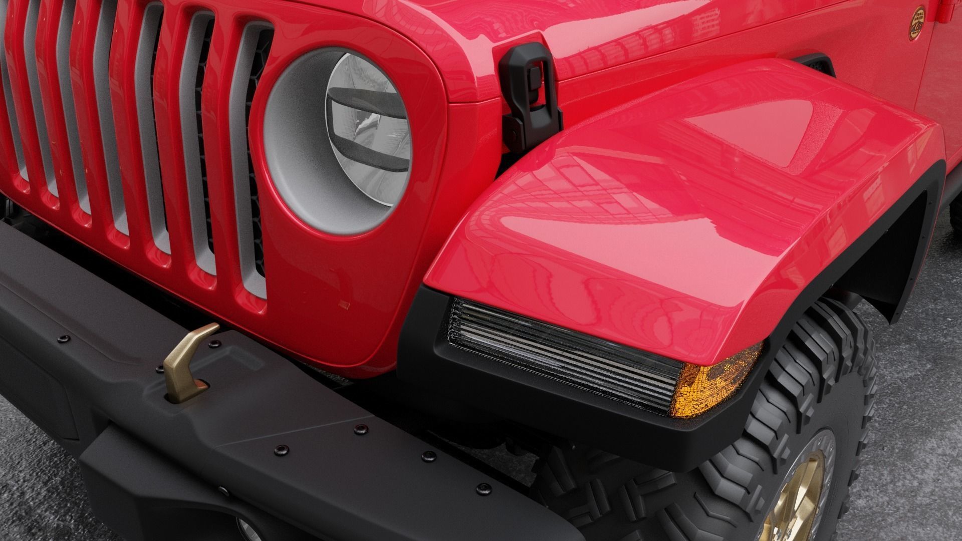 Jeep Wrangler Rubicon 392 2021 3D model_6