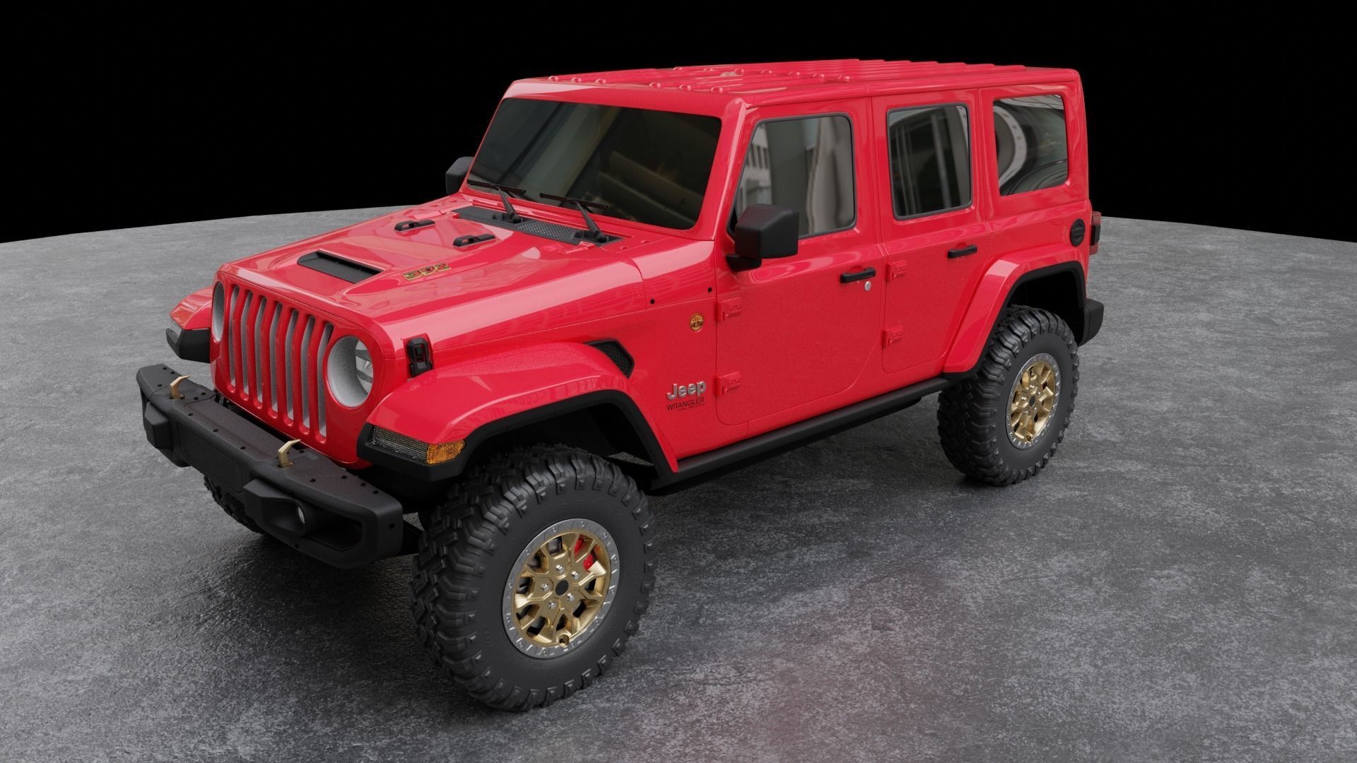 Jeep Wrangler Rubicon 392 2021 3D model_1