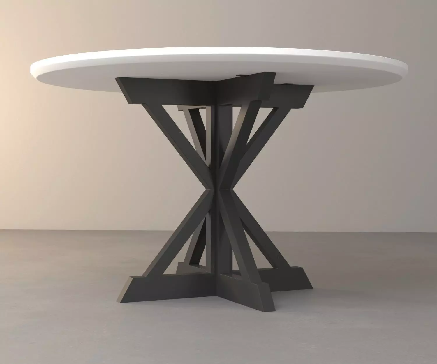 BALASAGUN ROUND TABLE BASE Free 3D model_0