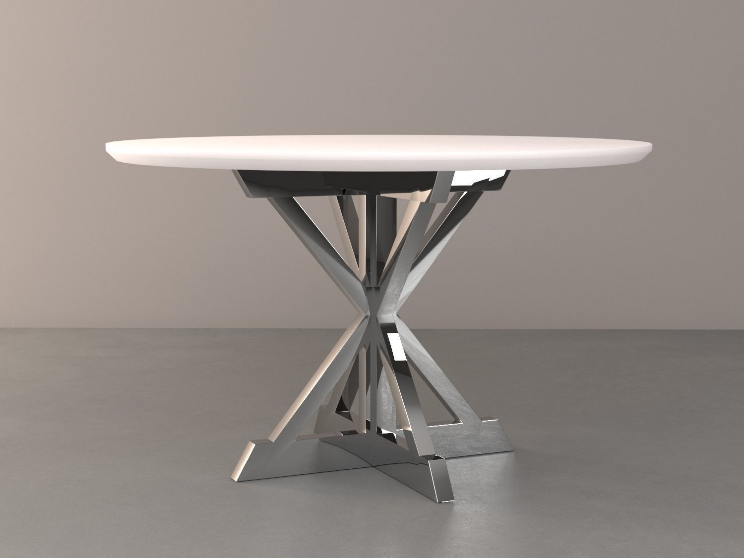 BALASAGUN ROUND TABLE BASE Free 3D model_1