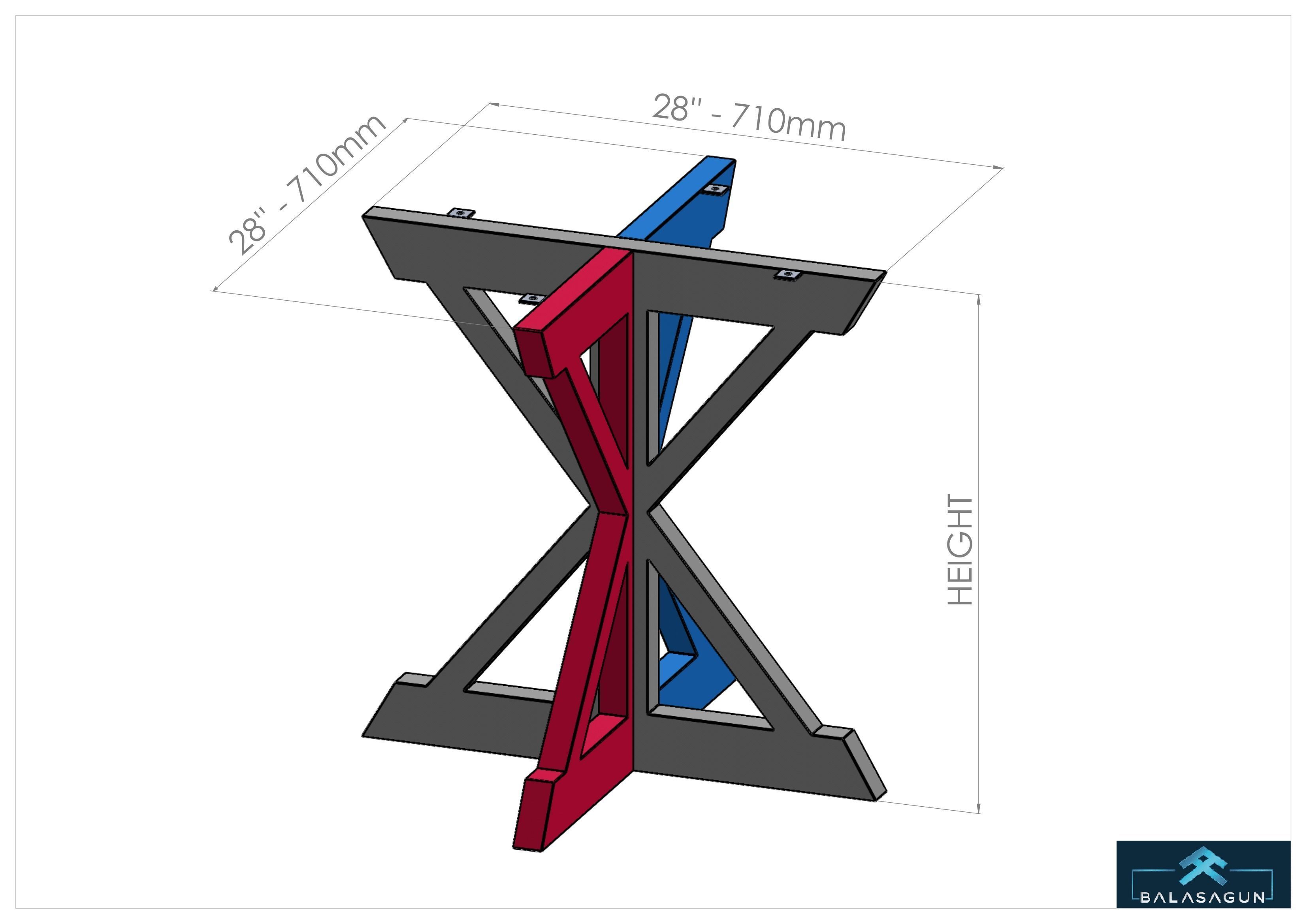 BALASAGUN ROUND TABLE BASE Free 3D model_9