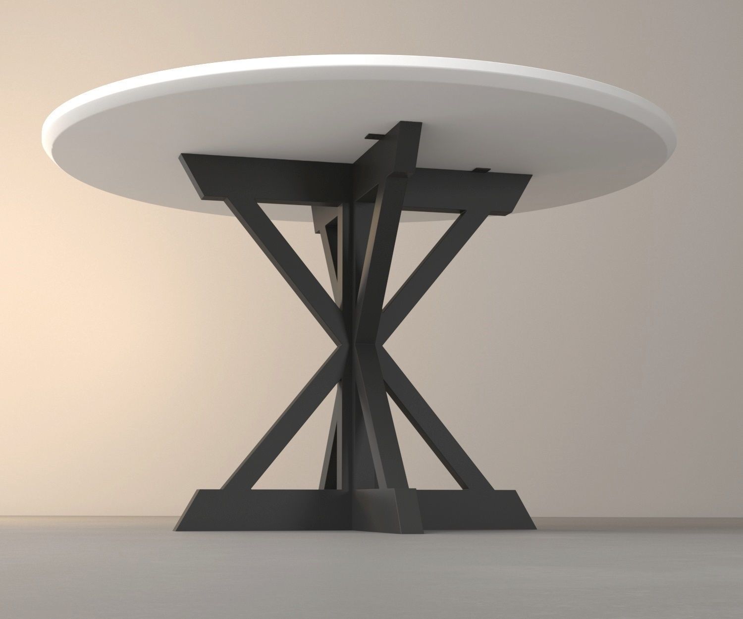 BALASAGUN ROUND TABLE BASE Free 3D model_3