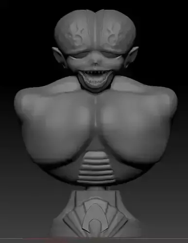 yokai ningen bemu monster version bust