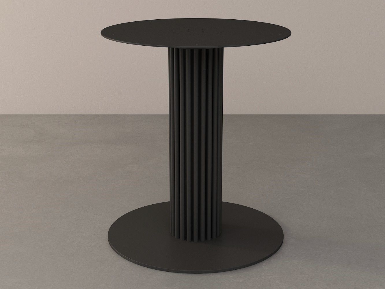 DIZDAR Round Table Base - BALASAGUN Free 3D model_5
