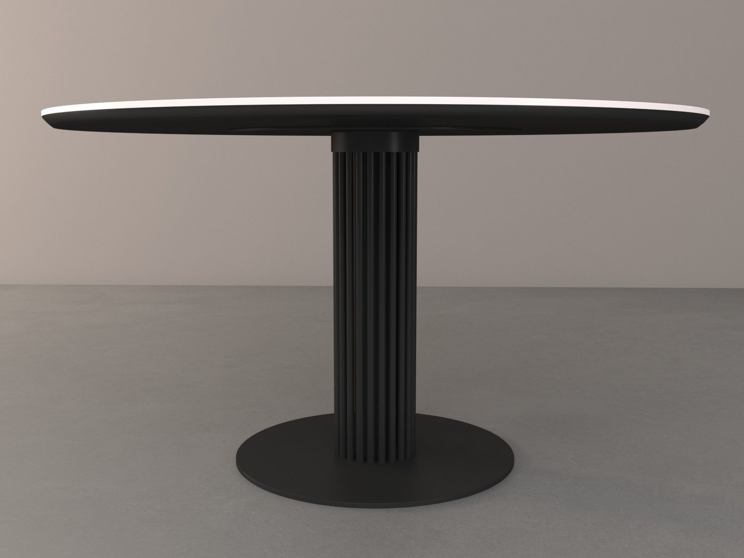 DIZDAR Round Table Base - BALASAGUN Free 3D model_1