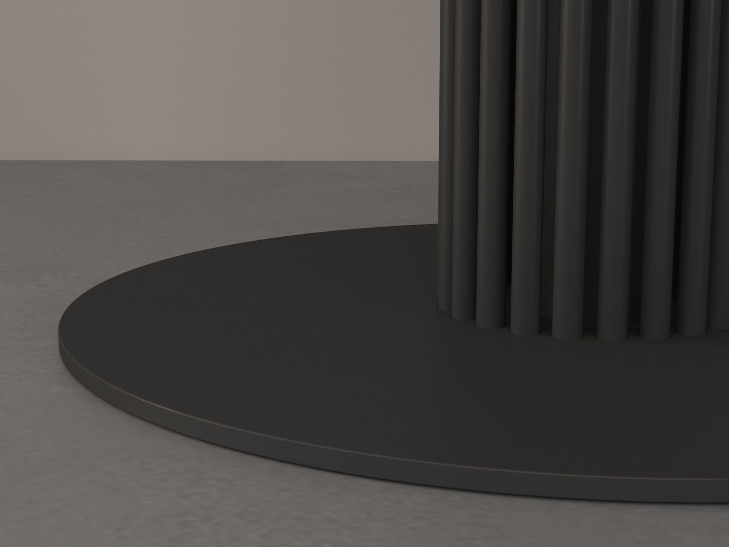 DIZDAR Round Table Base - BALASAGUN Free 3D model_6