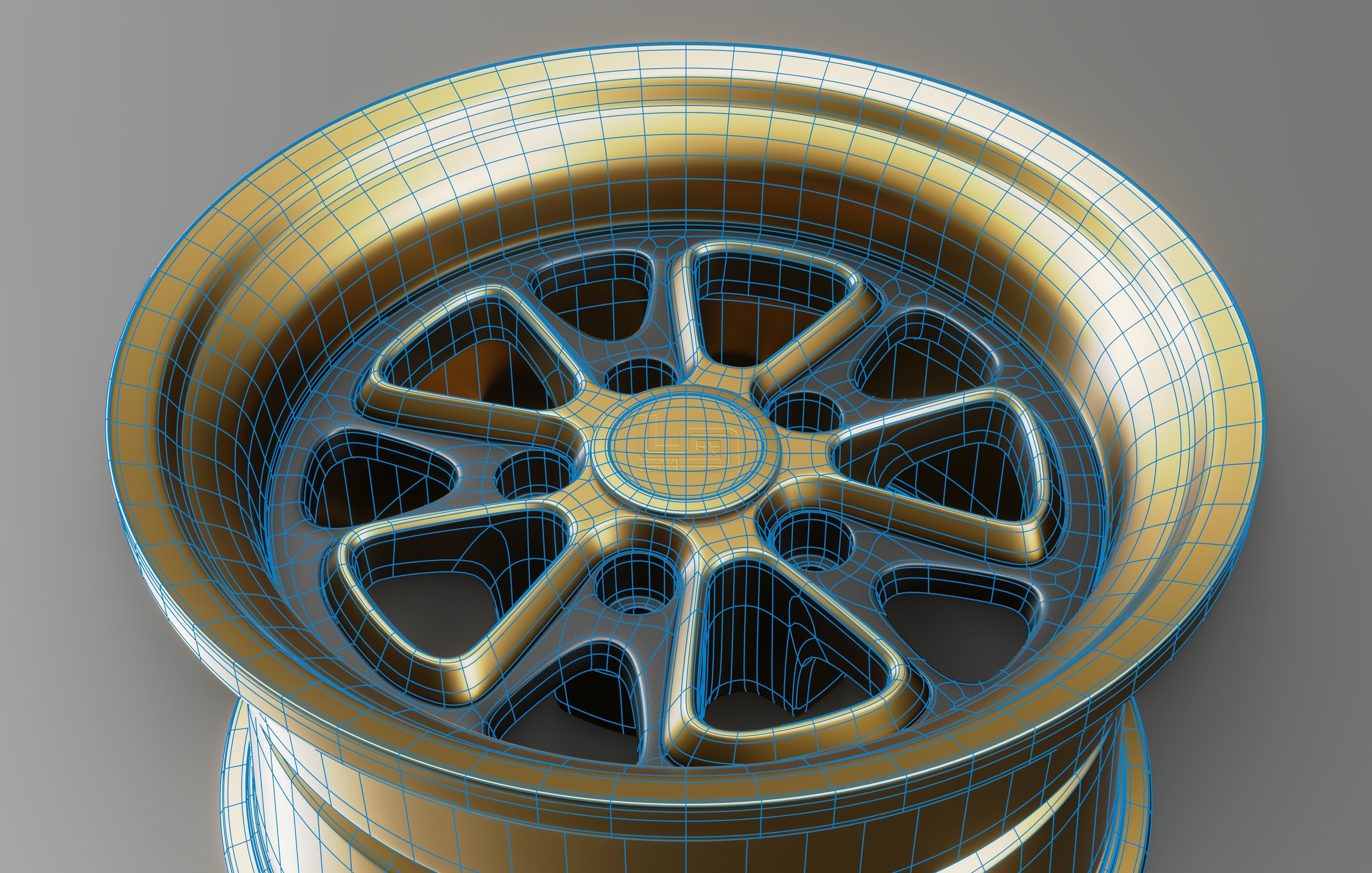 Fifteen52 2pc Outlaw 001 Low-poly 3D model_11