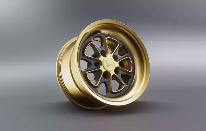 Fifteen52 2pc Outlaw 001 Low-poly 3D model