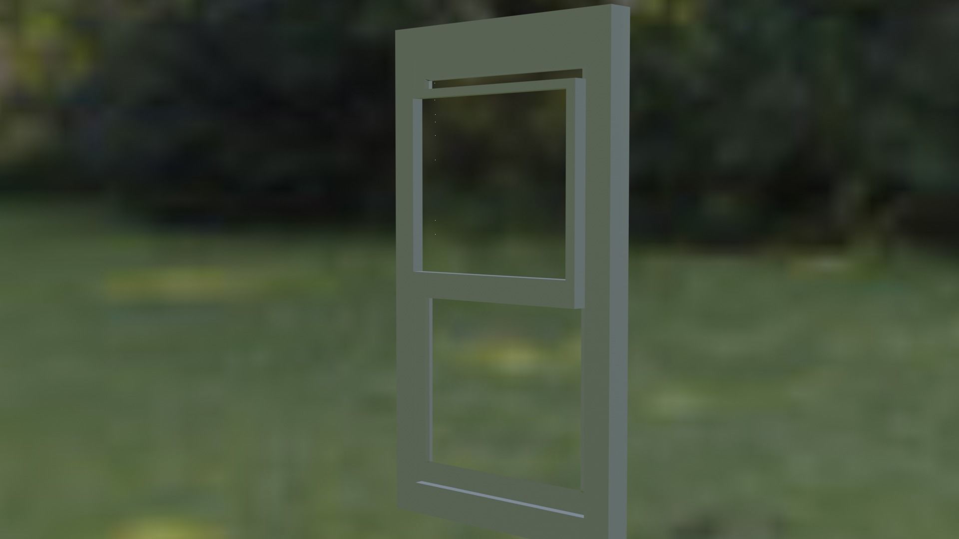 Free animated window Free 3D model_3