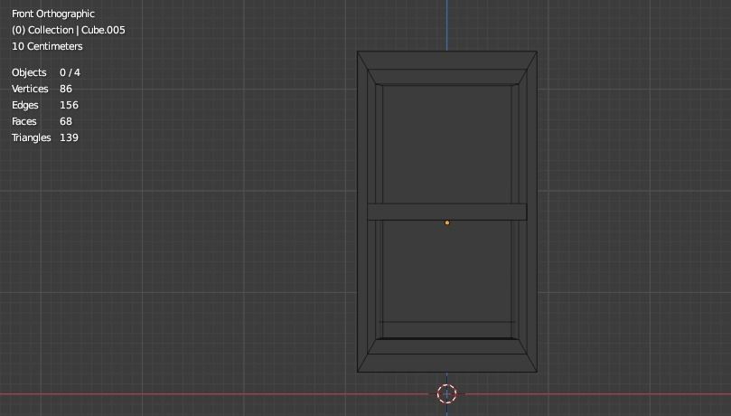 Free animated window Free 3D model_1