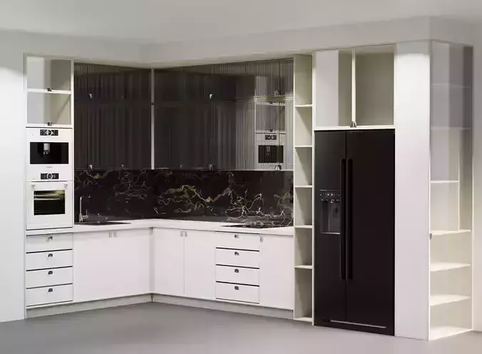 L-shaped kitchen Bosch Appliance Bosch Kitchen No 15