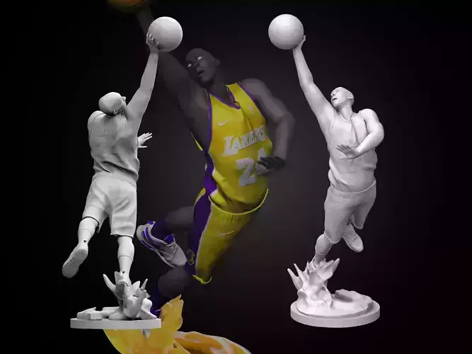 Kobe Bryant 3D Printable 5 3D print model