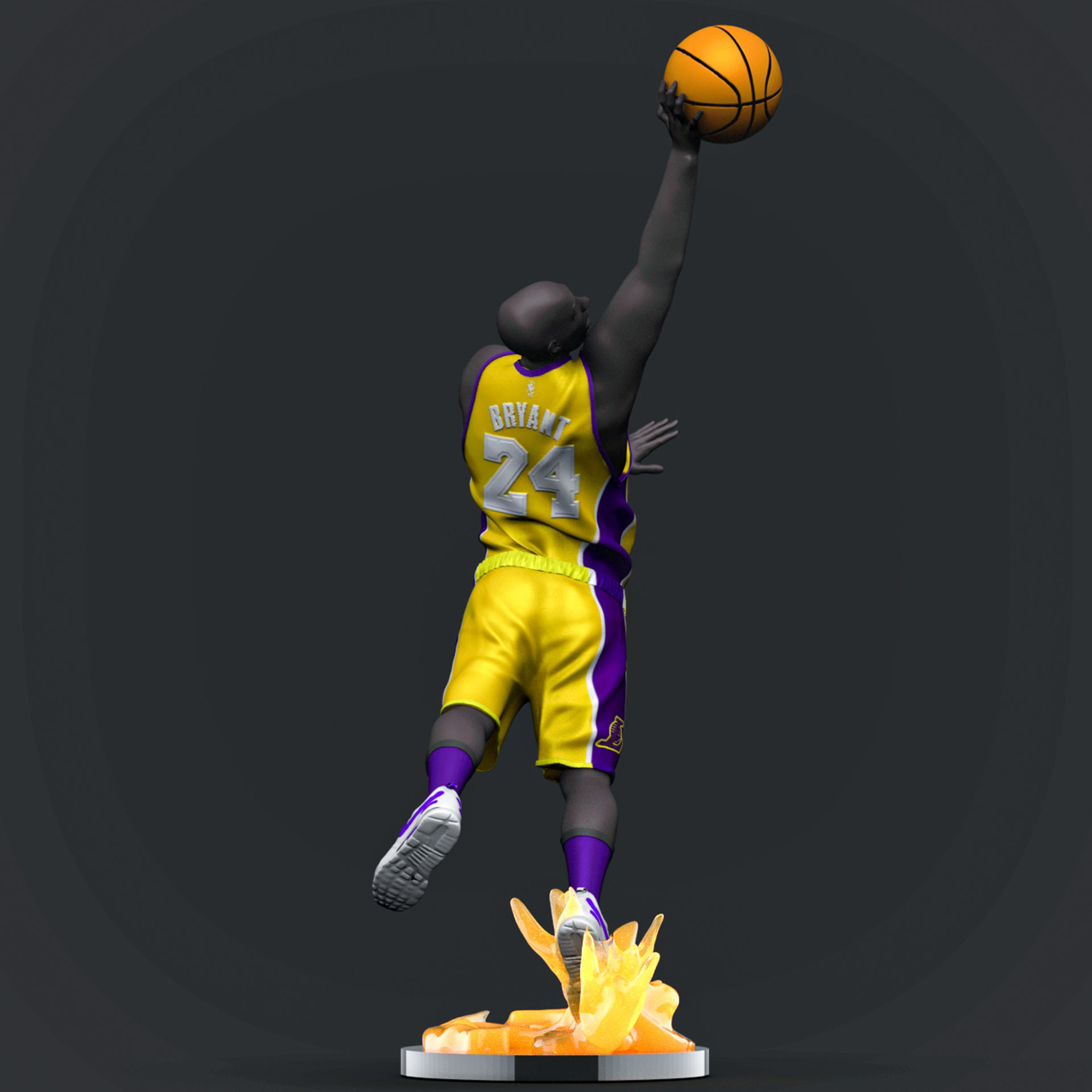 Kobe Bryant 3D Printable 5 3D print model_10