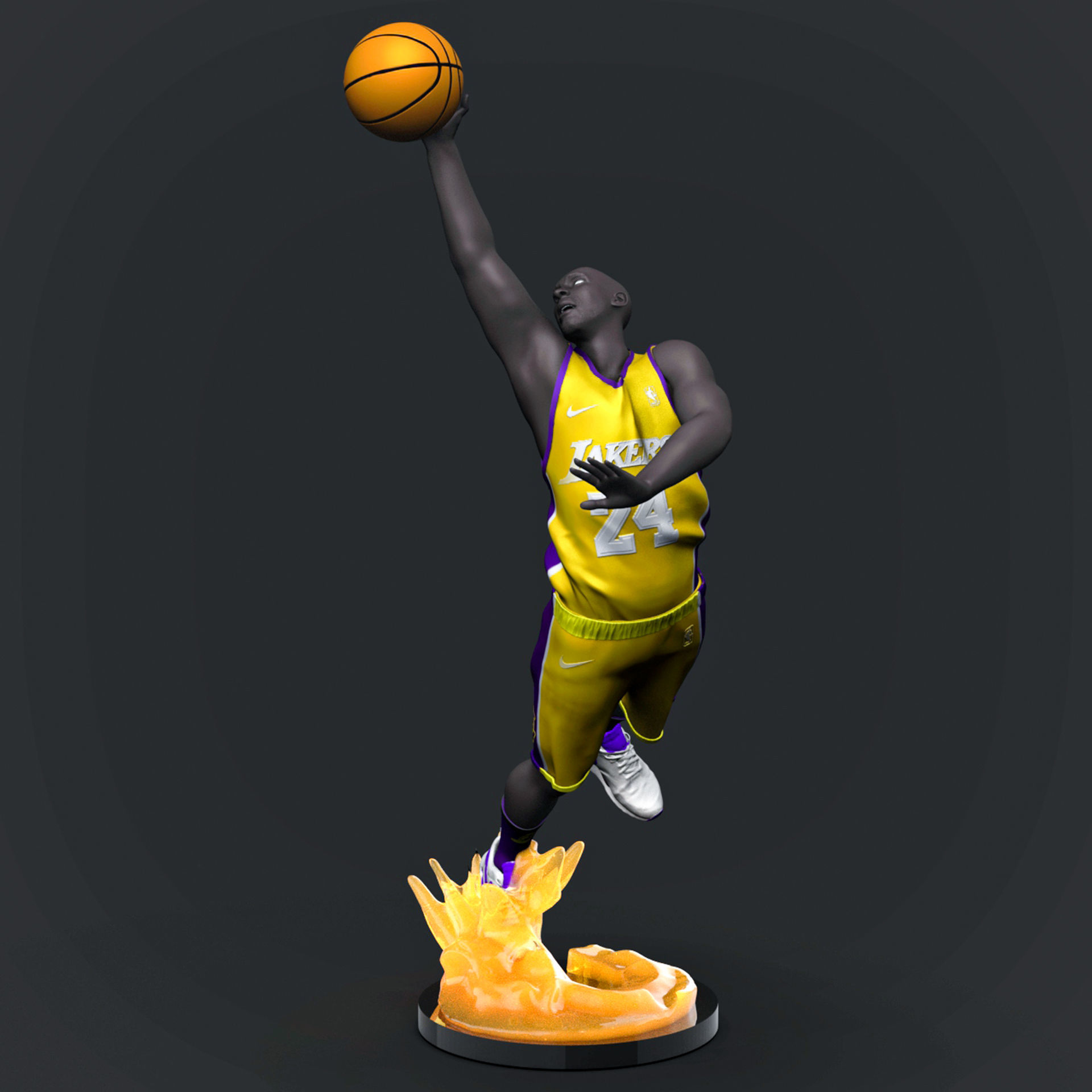 Kobe Bryant 3D Printable 5 3D print model_7