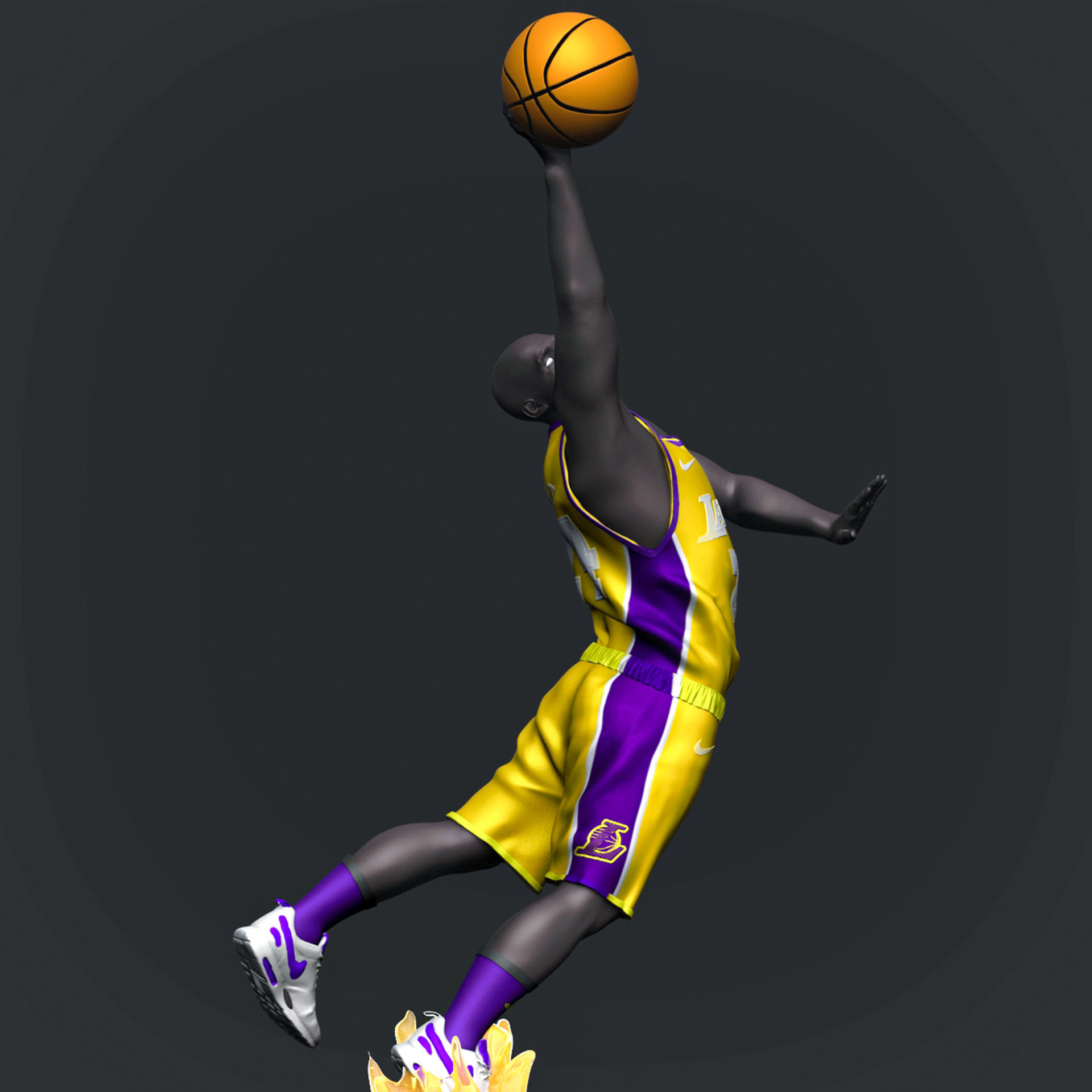 Kobe Bryant 3D Printable 5 3D print model_14